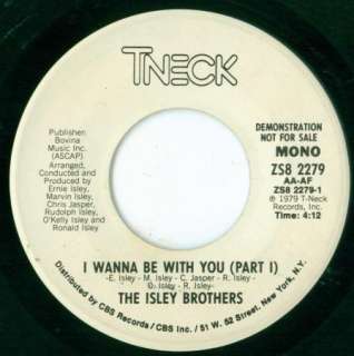 ISLEY BROTHERS   T NECK DJ   I WANNA BE WITH YOU  