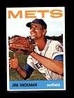 1964 topps 514 JIM HICKMAN METS MINT  