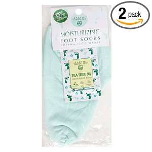  Earth Therapeutics Foot Socks, Moisturizing, 1 pair (Pack 