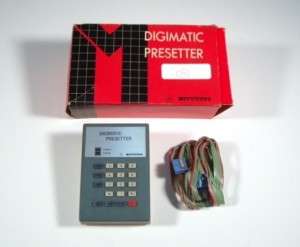 Mitutoyo 543 003 Digimatic Presetter set *VERY NICE*  