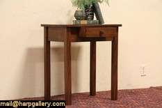 Arts & Crafts Oak End Table or Nightstand  
