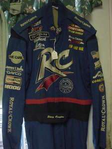Stacy Compton RC Cola race used Craftsman Truck Series Driver Suit 