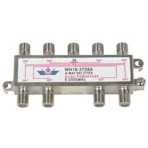 5GHz high frequency RF splitter designed for use with splitting SWM 