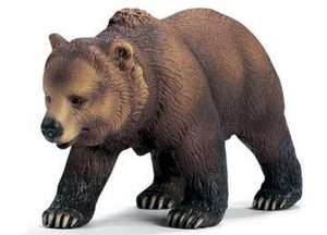 NEW Schleich Wild Life Animals America Grizzly Bear Female 14323 