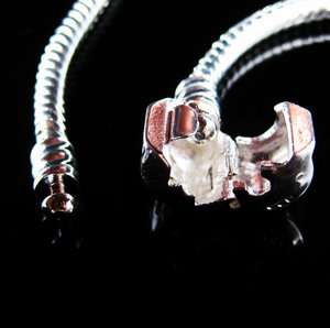 Authentic Silver Snake Chain Bracelets Fit Charms 5Pcs  