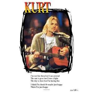  Kurt Cobain Unplugged Poster 24 X 36