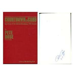  Pete Rose Autographed Countdown to Cobb Book