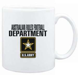  Mug White  Australian Rules Football DEPARTMENT / U.S 