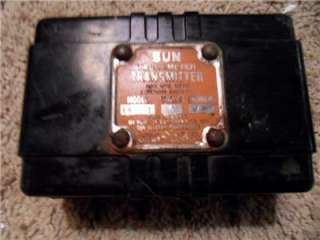 Vintage Sun EB 1 6 volt 8 cyl tachometer transmitter  