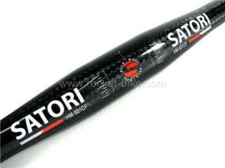 Satori~Bike~Carbon~Fiber~Flat~Handlebar~31.8~600mm~MTB~  