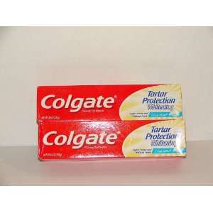 Colgate Tartar Protection Whitening Crisp Mint Toothpaste (2 Pack   4 