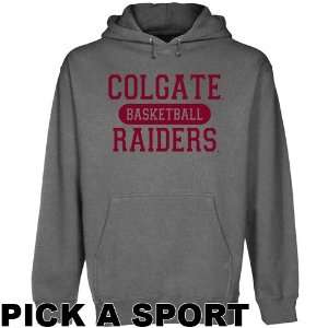  Colgate Raiders Custom Sport Pullover Hoodie   Gunmetal 