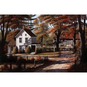  Bill Saunders 36W by 24H  Rustling Leaves CANVAS Edge 