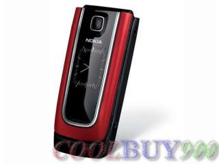 New Nokia 6555 Cell Phone Flip Unlocked 3G QuadBand Red  