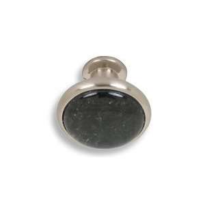  #120 CKP Brand Granite Knob Black Galaxy, Brushed Nickel 
