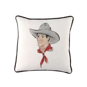  French Laundry Home Cowboy Pillow 20Sq