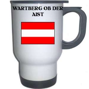  Austria   WARTBERG OB DER AIST White Stainless Steel Mug 