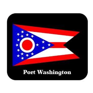  US State Flag   Port Washington, Ohio (OH) Mouse Pad 