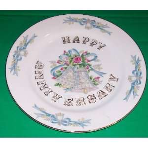    Happy Anniversary Vintage Plate (Lefton China)