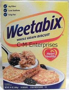 Weetabix Whole Grain Biscuit Cereal 14 oz  