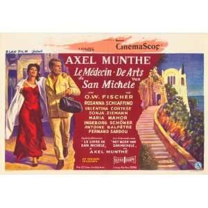  Story of San Michele (1962) 27 x 40 Movie Poster Belgian 