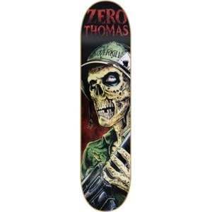 Zero Jamie Thomas Zombie Soldier Skateboard Deck   8.12 x 32  