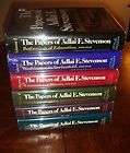 Rare THE PAPERS OF ADLAI E. STEVENSON Six Volumes   a
