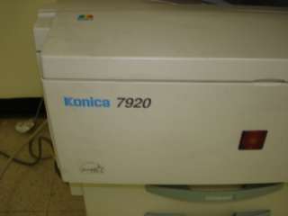 KONICA 7920 Minolta CF2001 Color Copier Print Scan WORKING  