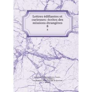   de Querbeuf , Jesuits Jesuits Letters from missions  Books