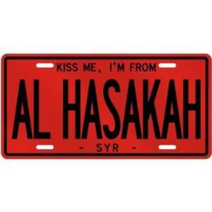  NEW  KISS ME , I AM FROM AL HASAKAH  SYRIA LICENSE PLATE 