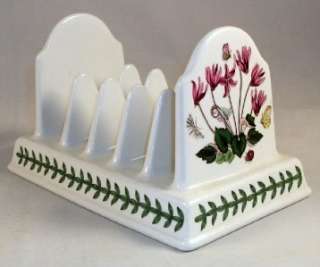 Portmeirion BOTANIC GARDEN letter/toast holder GREAT CONDITION WITH 