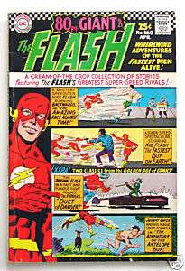 Flash #160 1966 DC 80 Page Giant Comic Classic Stories  