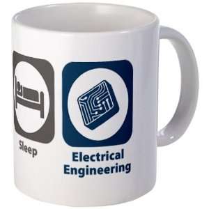  Eat Sleep Electrical Engineering Funny Mug by  