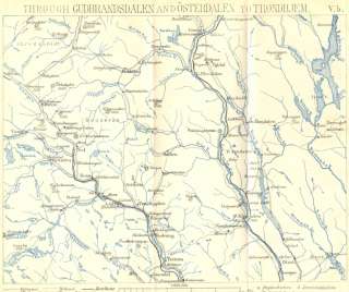 an original colour antique map scale 1 800000 1896