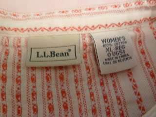 Bean Ladies Flannel Nightgown  