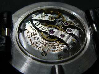 Enamel Dial 18k White Gold PATEK PHILIPPE Winding Classic Watch  