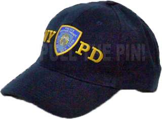 NYPD SHIELD HAT LICENSED NEW YORK POLICE DEPARTMENT CAP  