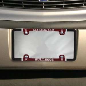  Alabama A&M Bulldogs Thin Rim Varsity License Plate Frame 