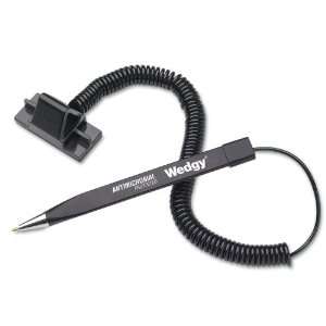 MMF Industries 28608 Wedgy Scabbard Style Coil Ballpoint Counter Pen 