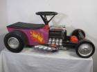 Vtg 60s 70s HOT FOOT DRAGSTER Eldon Electric Poweride RIDE ON Hot 