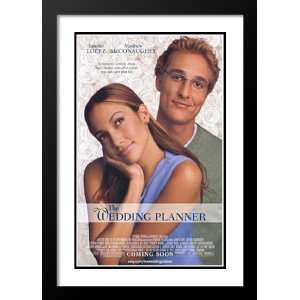  The Wedding Planner 32x45 Framed and Double Matted Movie 