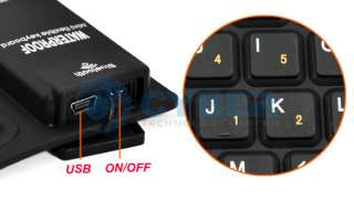 Mini Bluetooth Wireless Washable Flexible Silicone Roll up Keyboard