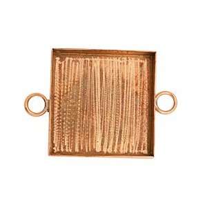  Copper Square Bezel Link 31mm Supplys Arts, Crafts 