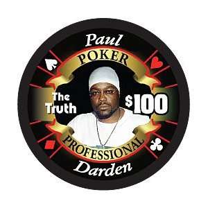  Paul Darden Limited Edition Poker Chip