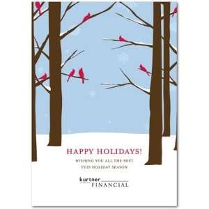  Business Holiday Cards   Cardinal Clearing By Smudge Ink 