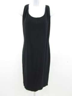 BLACK TIE OLEG CASSINI Black Sleeveless Dress Sz 12  