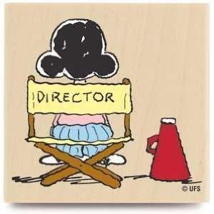  Lucy The Director (Peanuts)   Rubber Stamps Arts, Crafts 