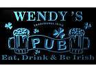WENDY s LED Sign Pub Eat Drink & Be Irish Beer Bar