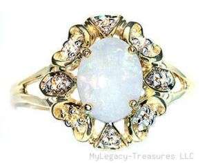 solid opal diamonds hearts gold ring aqua pink purple orange 