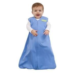   HALO Sleepsack 100% Cotton Wearable Blanket, Bright Blue, Medium Baby